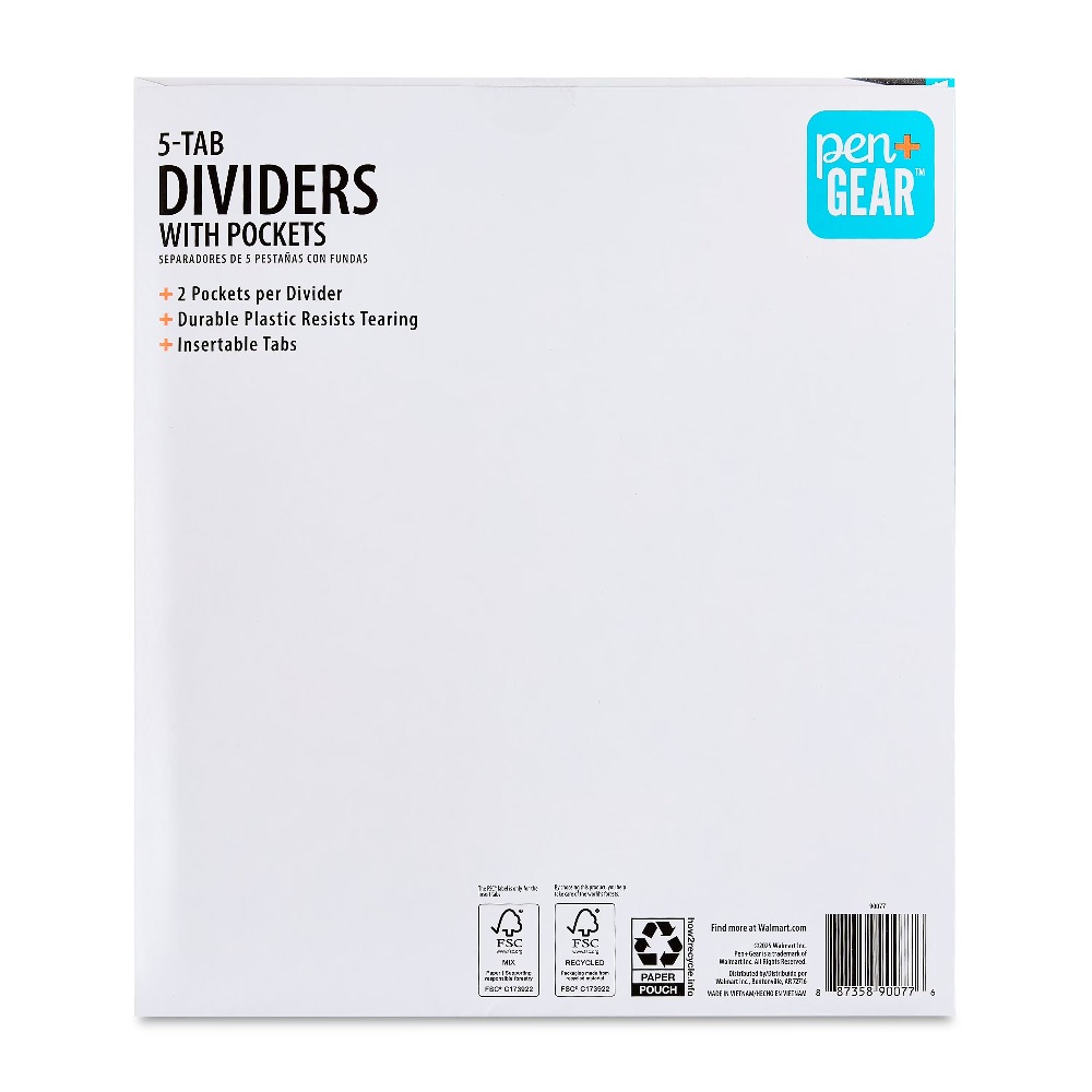 Vibrant Color Index Tab Divide - огляд і ціна Tab Divider A4