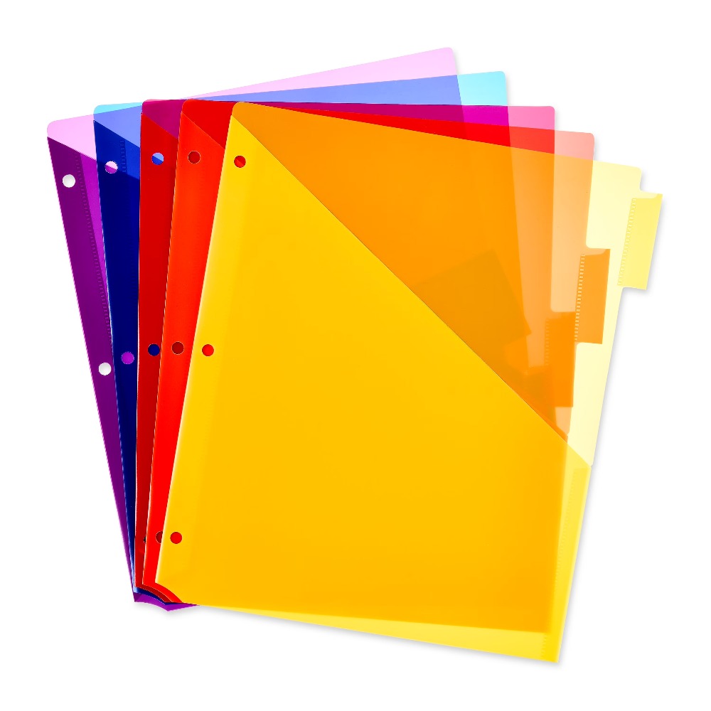 Vibrant Color Index Tab Divide - огляд і ціна Tab Divider A4