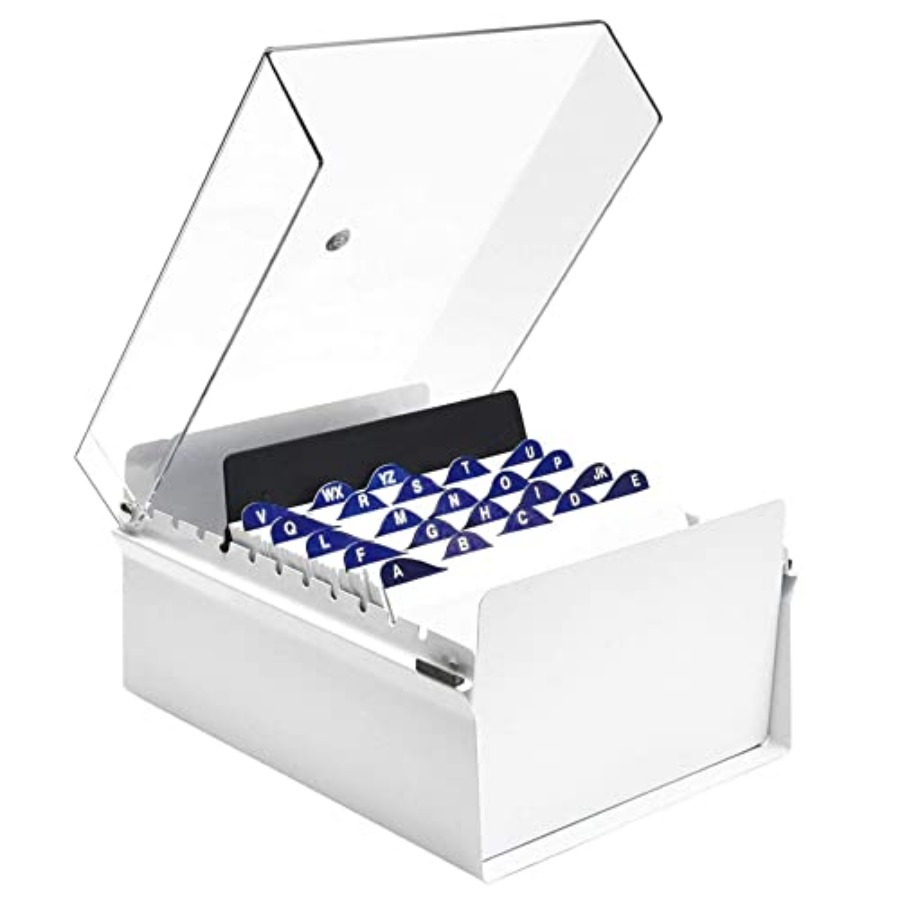 5 X 8 Card File Holder Organiz - огляд і ціна Card Index Box