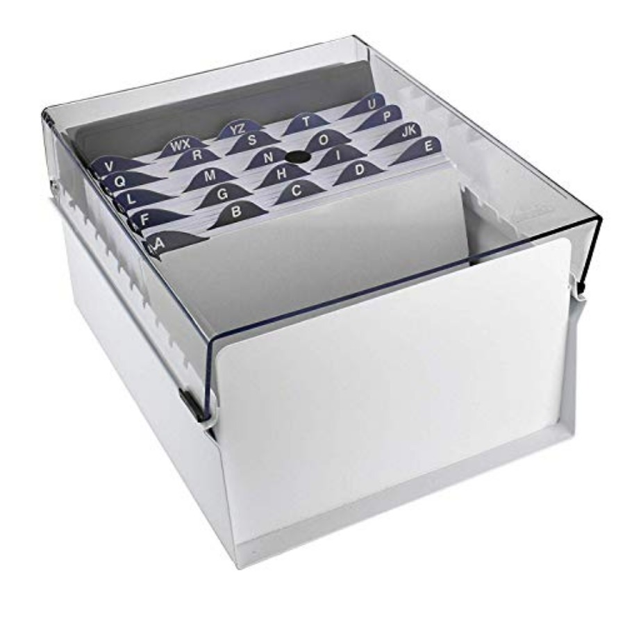 5 X 8 Card File Holder Organiz - огляд і ціна Card Index Box