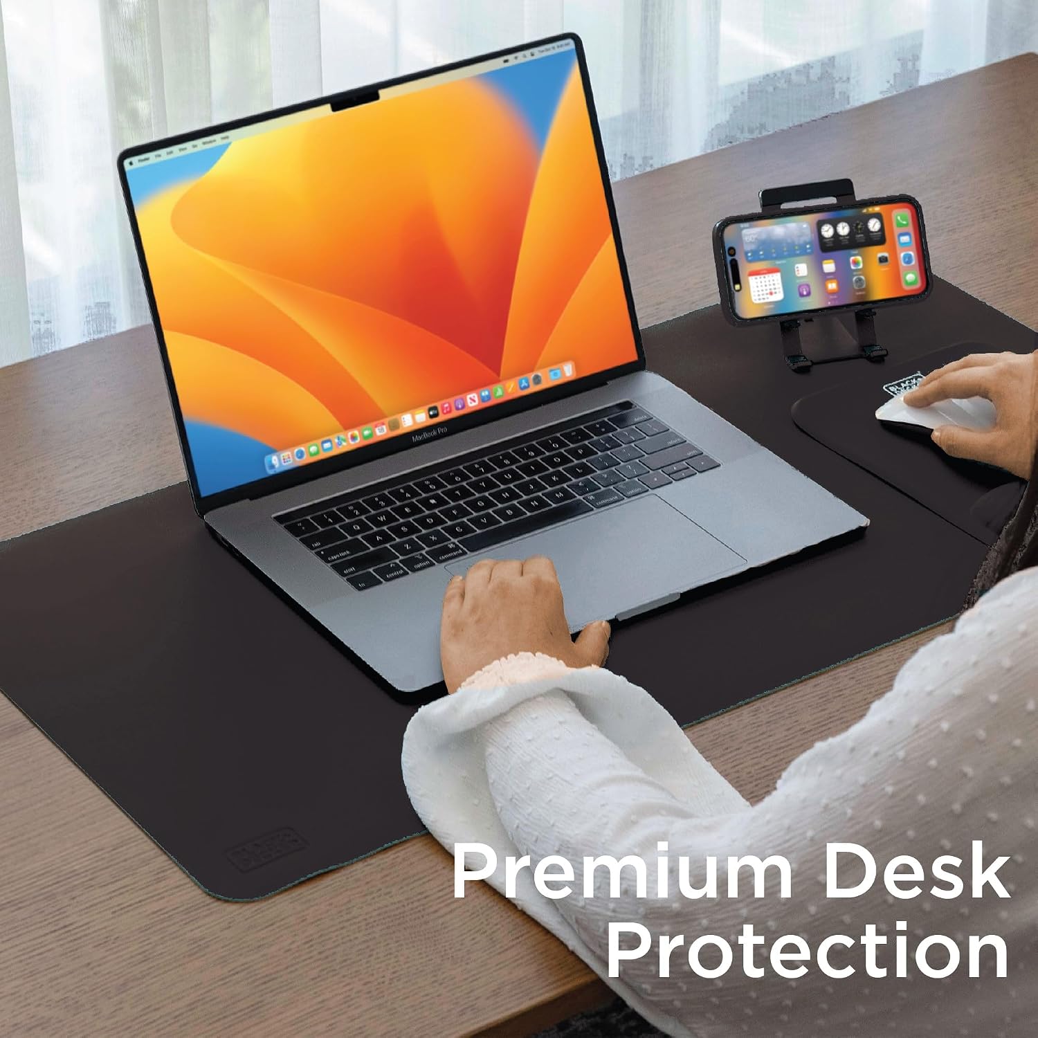 Faux Leather Desk Mat for Keyb - огляд і ціна Leather Desk Pad