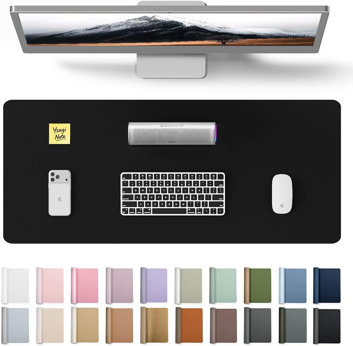 Leather Office Desk Pad Protec - огляд і ціна Leather Desk Pad