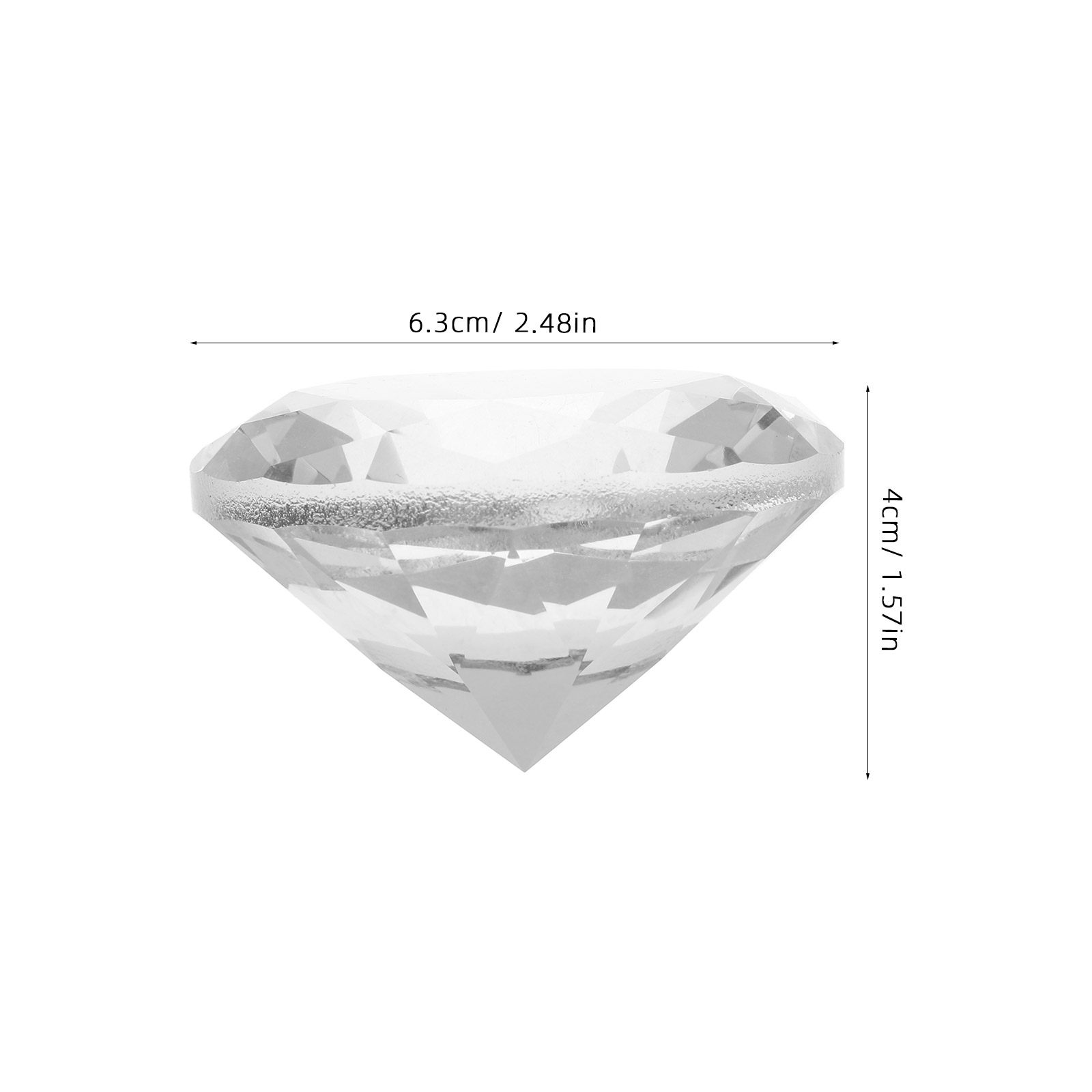 Giant Clear Acrylic Decorative - огляд і ціна Paper Weight Crystal