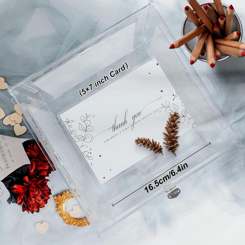 Acrylic Wedding Card Box With  - огляд і ціна Card Index Box