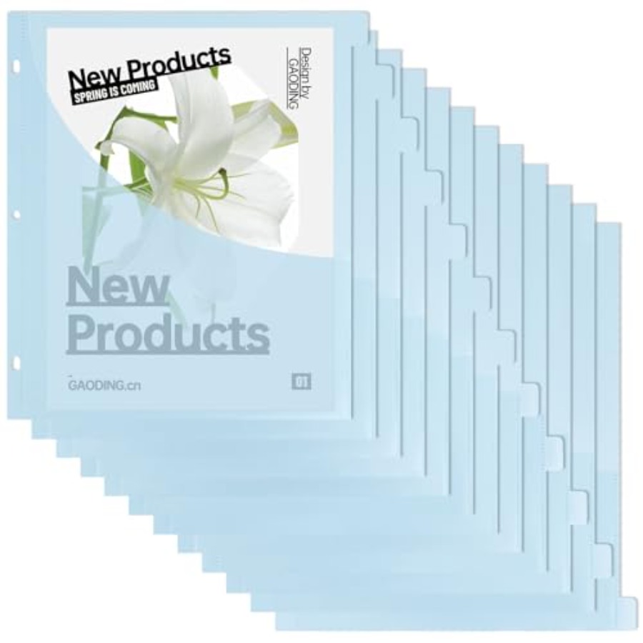 A4 Binder Dividers with Pocket - огляд і ціна Tab Divider A4