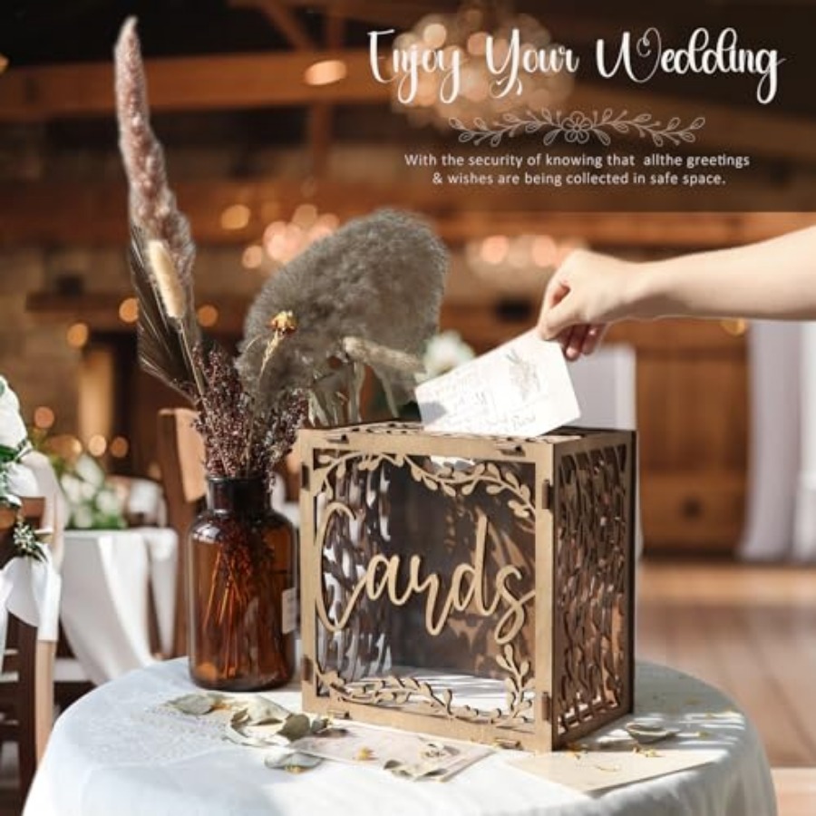 Wedding Card Box wit ow, wn Wo - огляд і ціна Card Index Box