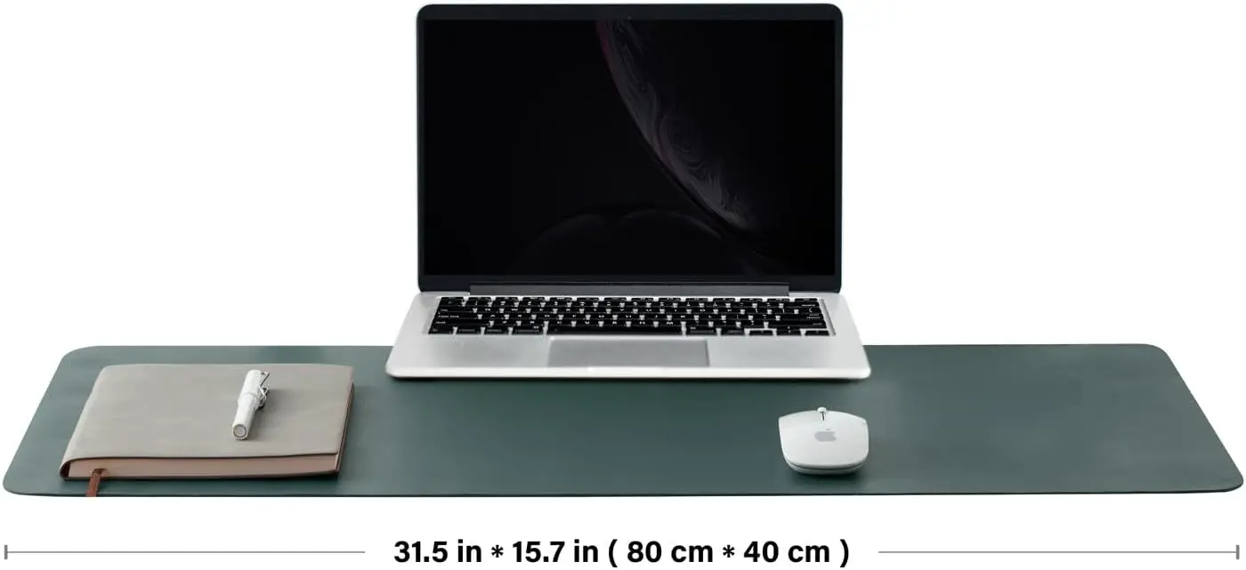 Cork Desk Mat Dual-Sided Desk  - огляд і ціна Leather Desk Pad