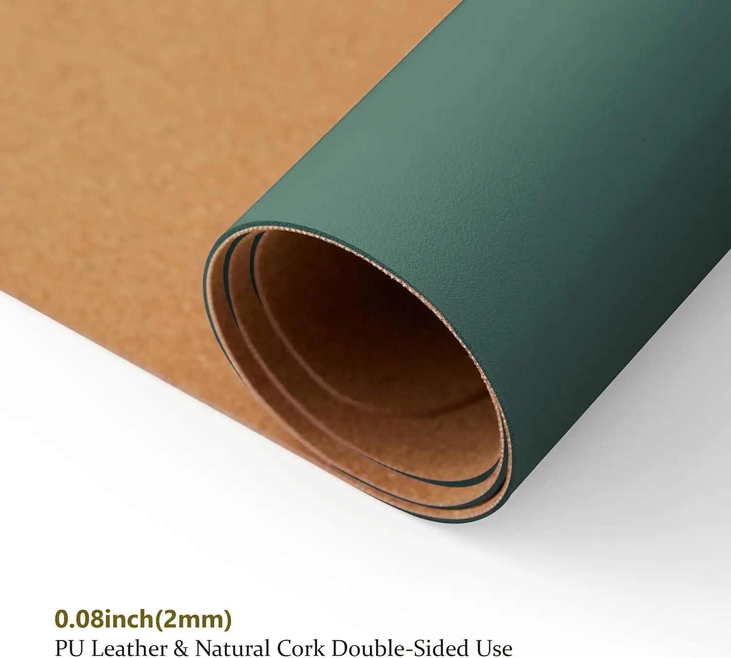 Cork Desk Mat Dual-Sided Desk  - огляд і ціна Leather Desk Pad
