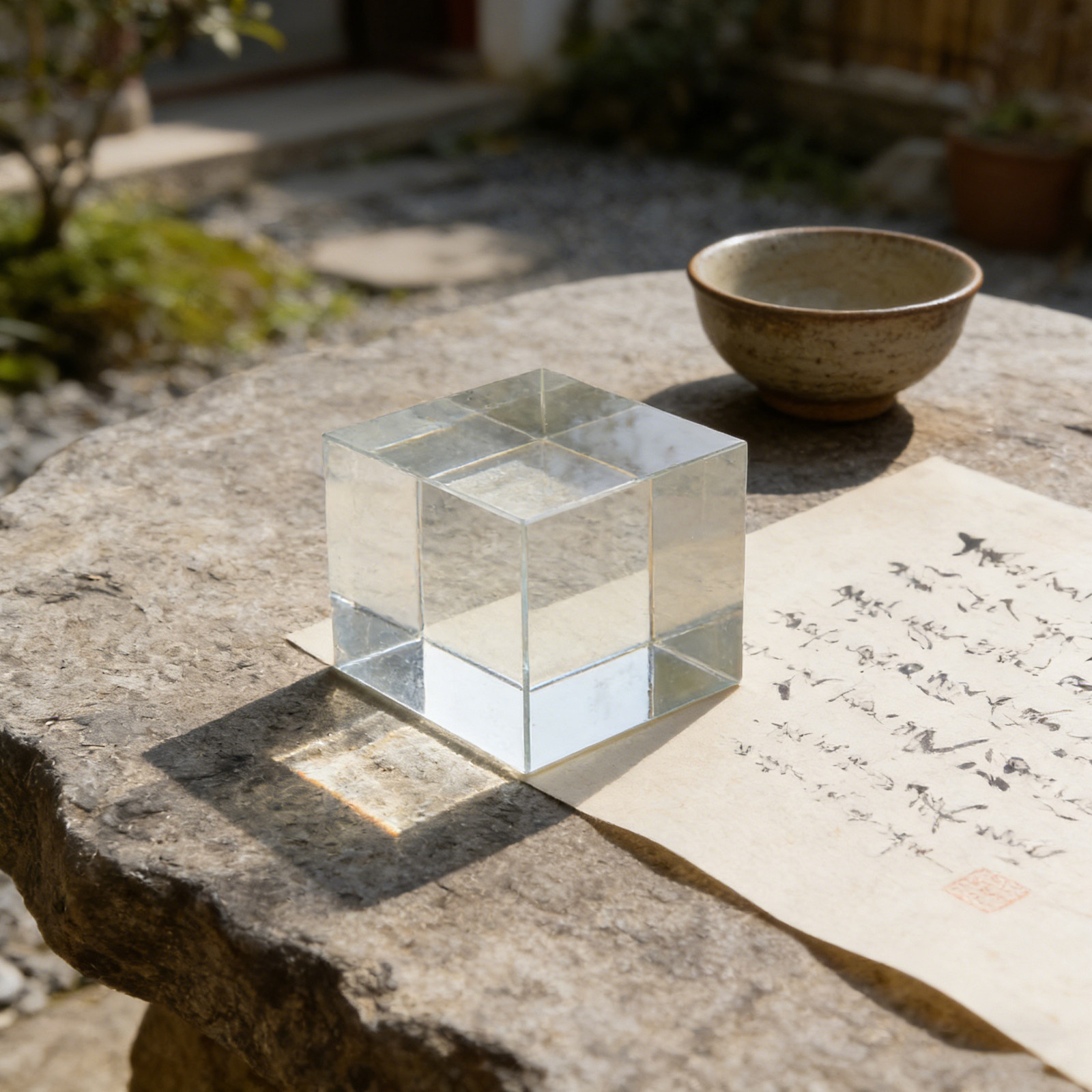 Square Crystal Paperweight Cle - огляд і ціна Book Weight Glass