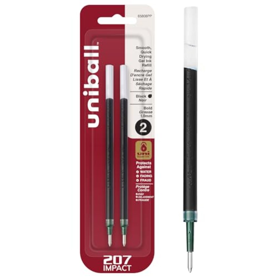 Uniball 207 Gel Pen Refills, B - огляд і ціна Gel Refill Pack