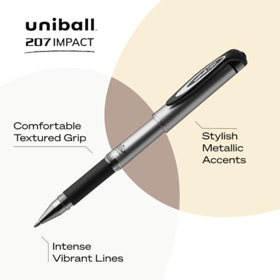 Uniball 207 Gel Pen Refills, B - огляд і ціна Gel Refill Pack