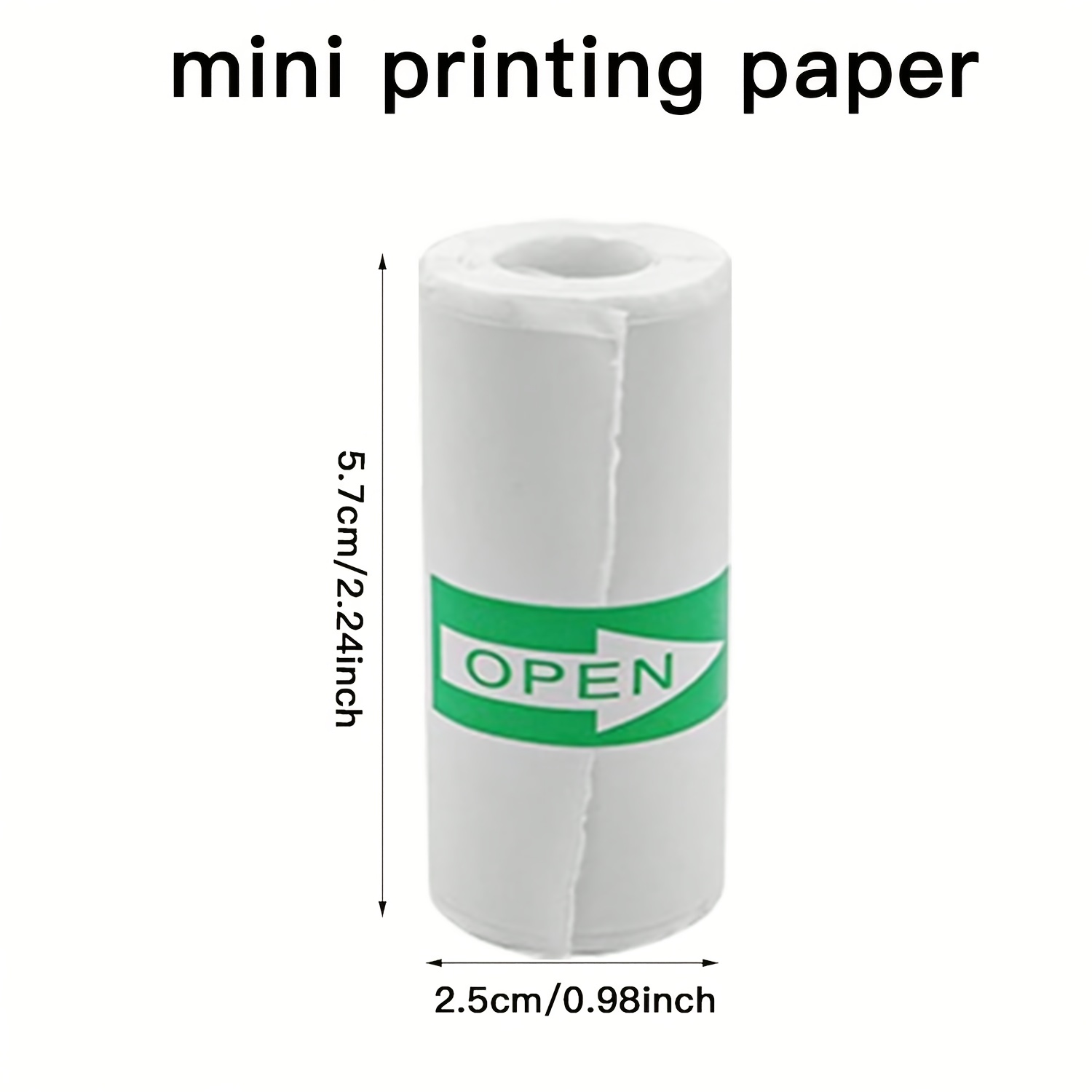 20 Rolls White Thermal Sticker - огляд і ціна Ink Blotter Paper