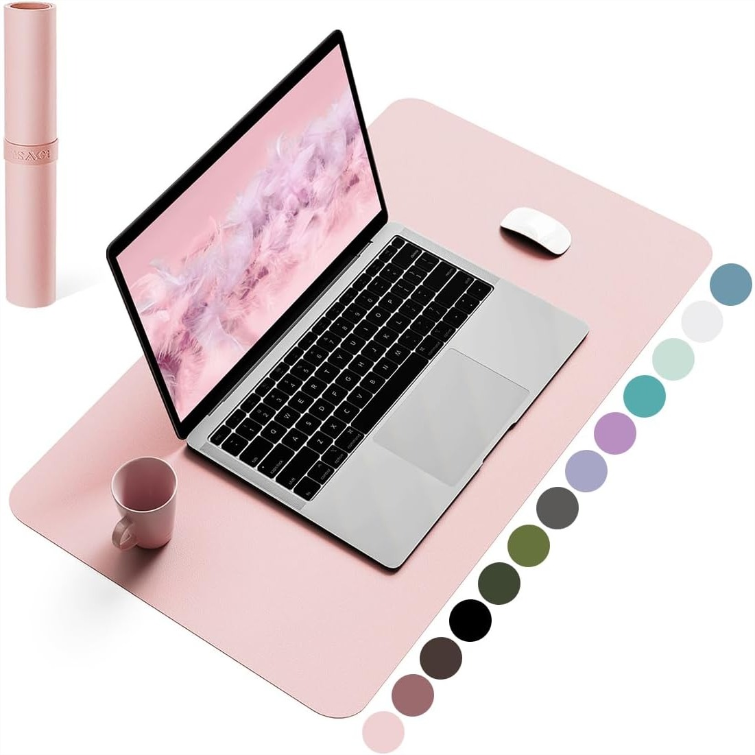 Non-Slip Leather Desk Pad, Wat - огляд і ціна Leather Desk Pad