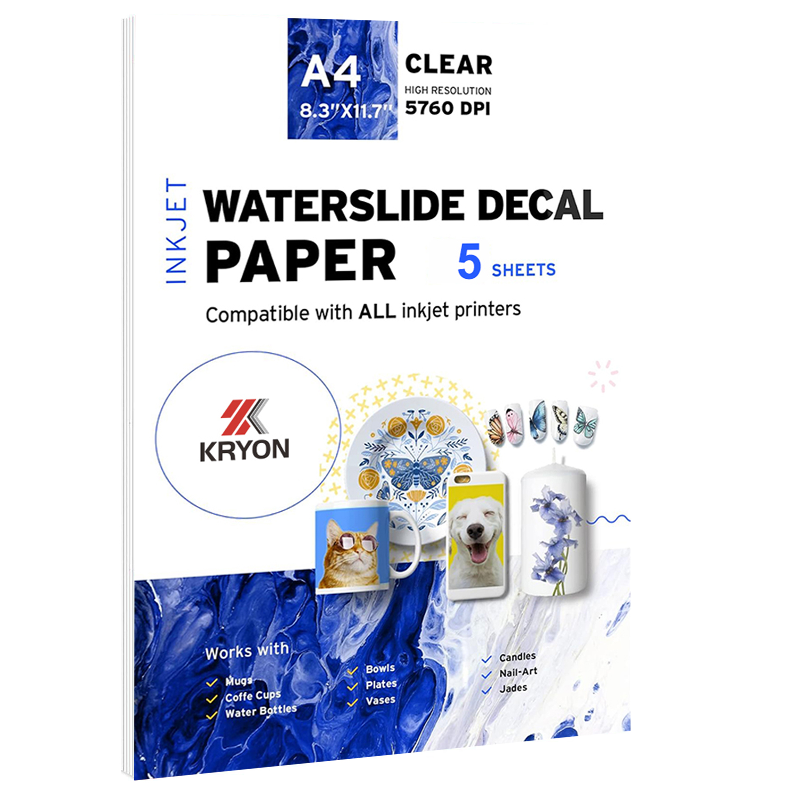 5 Sheets A4 Size Inkjet Waters - огляд і ціна Ink Blotter Paper