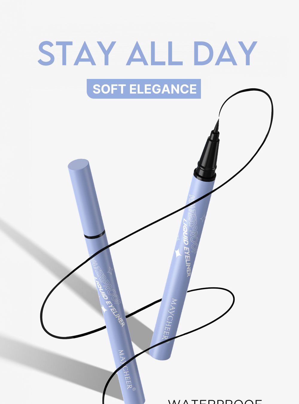 MAYCHEER Waterproof Liquid Eye - огляд і ціна Correction Pen Fine