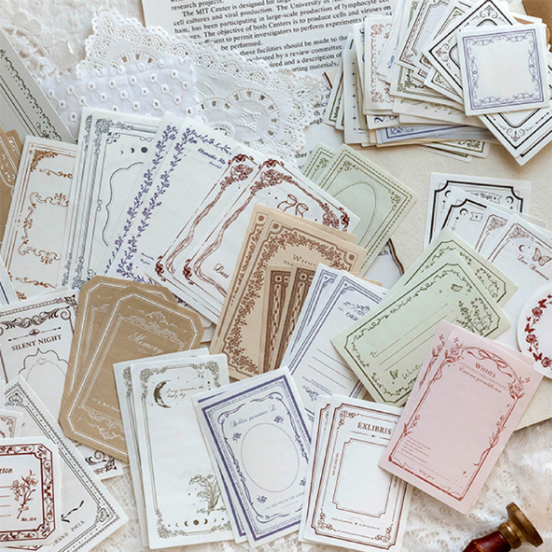 100Pcs/Pack Vintage Notes Mate - огляд і ціна Ink Blotter Paper