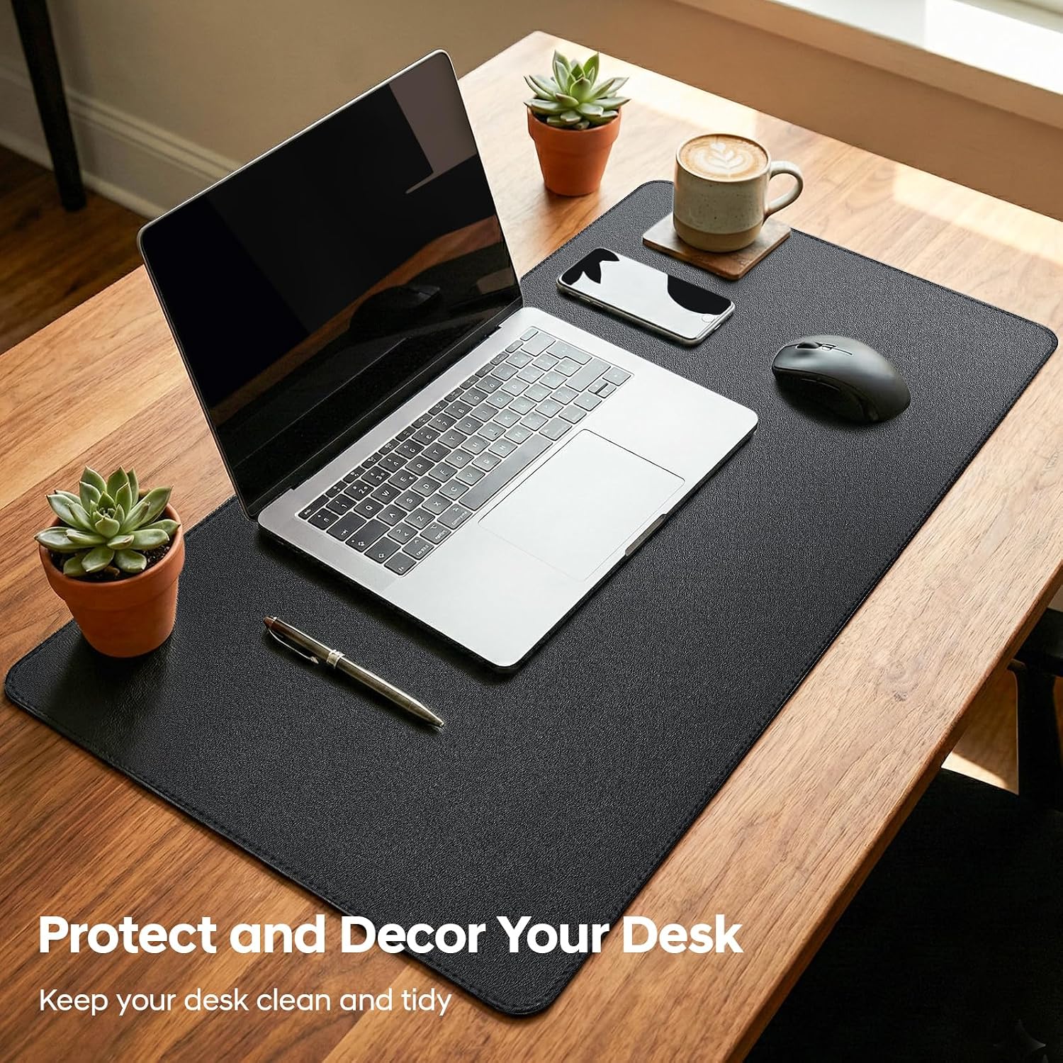 Leather Desk Pad Protector, La - огляд і ціна Leather Desk Pad