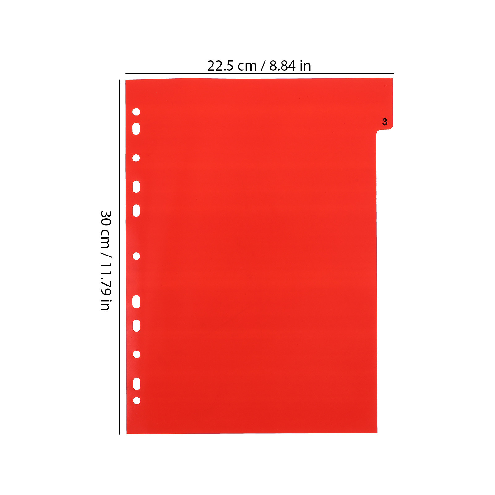 20 Pages A4 Colorful Plastic T - огляд і ціна Tab Divider A4