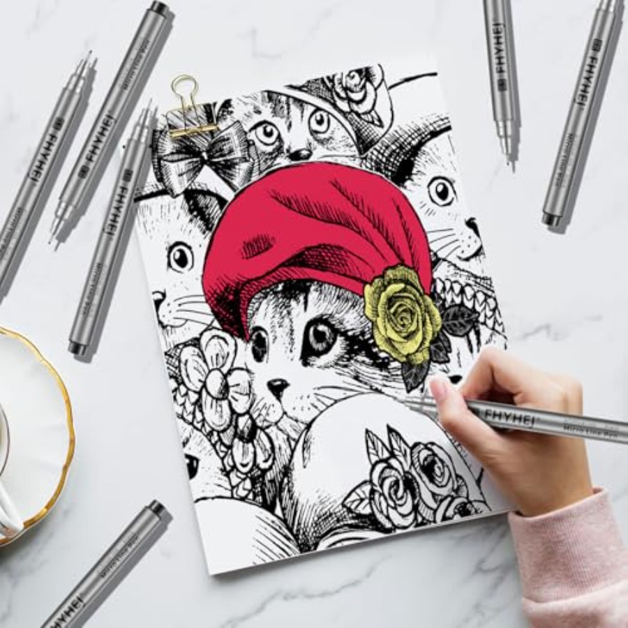 Micro Fineliner Drawing Art Pe - огляд і ціна Archive Box Set