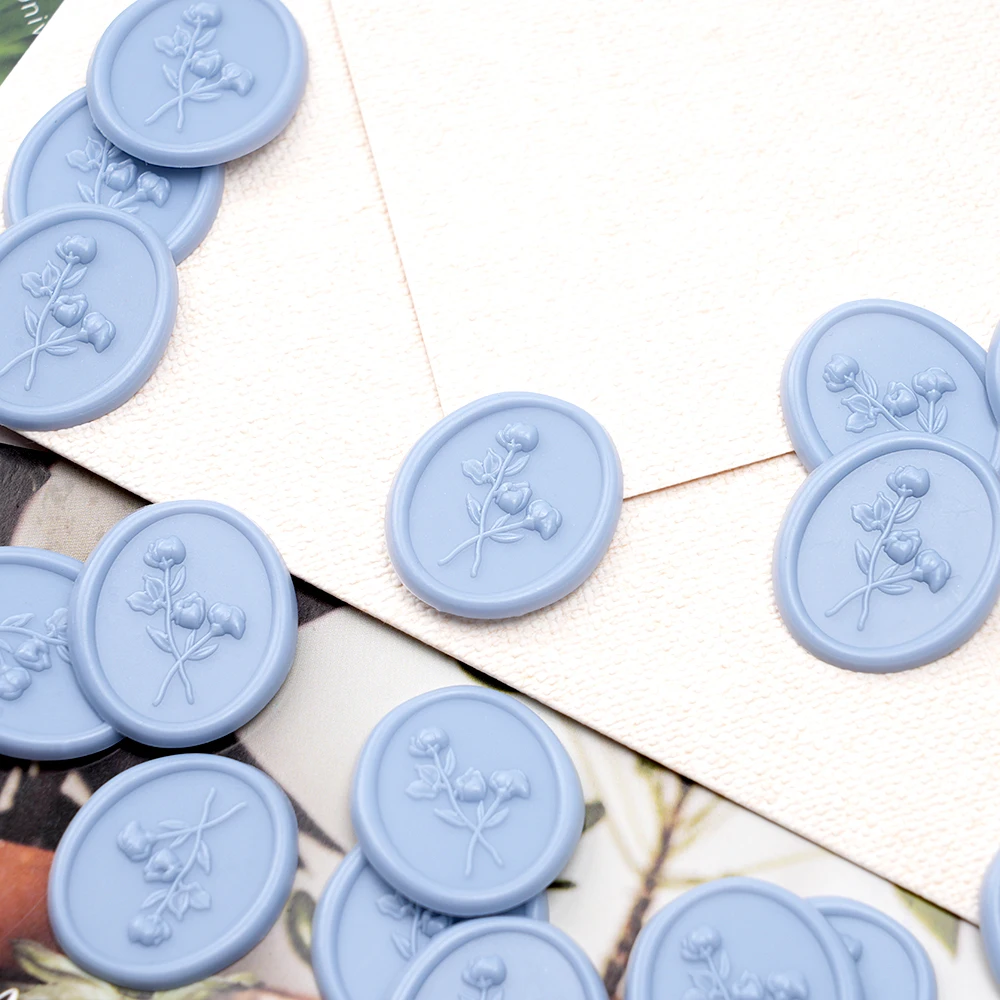 25pcs/set 3D Floral Wax Seal S - огляд і ціна Wax Seal Stamp Set